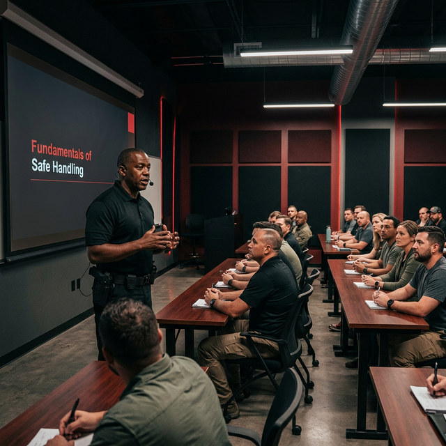 Classroom firearm training